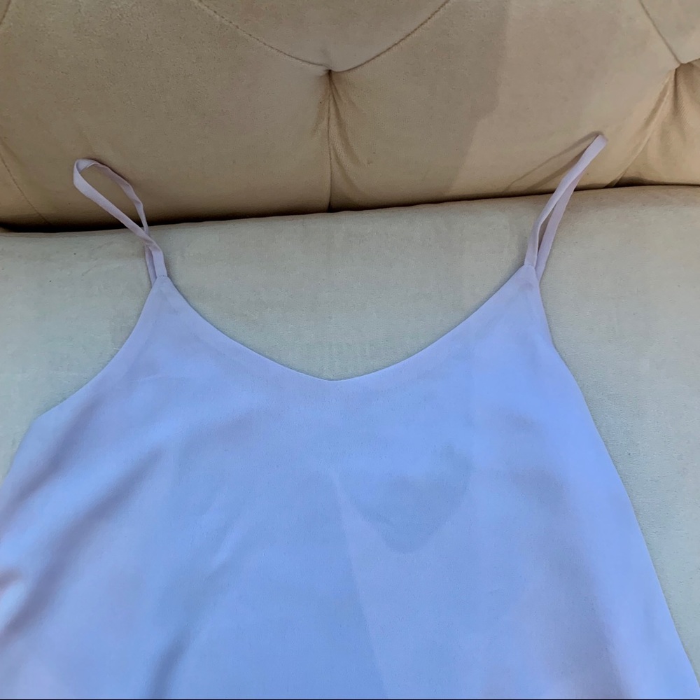 Francesca’s Annabella Light Purple Layered Tank - Picture 4 of 7